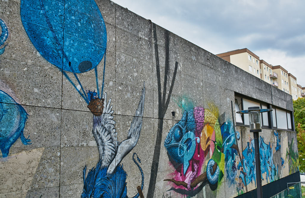 29.09.2021 - Abrissbegin des Quiddezentrums in Neuperlach