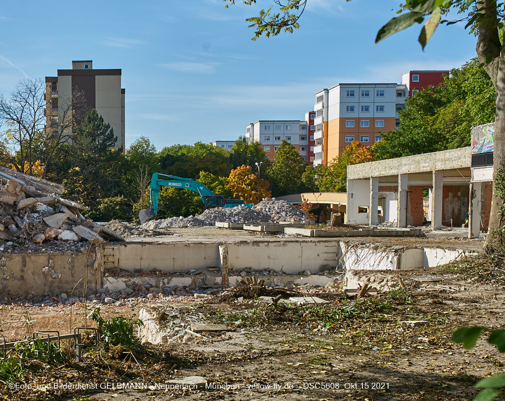 15.10.2021 - Abriss-Baustelle Quiddezentrum