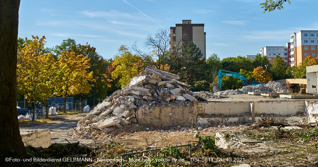 15.10.2021 - Abriss-Baustelle Quiddezentrum