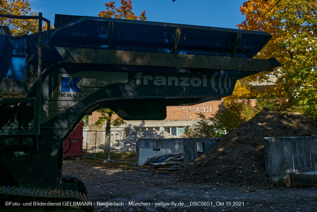 15.10.2021 - Abriss-Baustelle Quiddezentrum