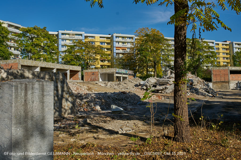 15.10.2021 - Abriss-Baustelle Quiddezentrum