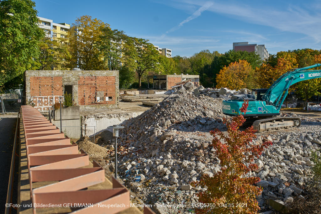 15.10.2021 - Abriss-Baustelle Quiddezentrum