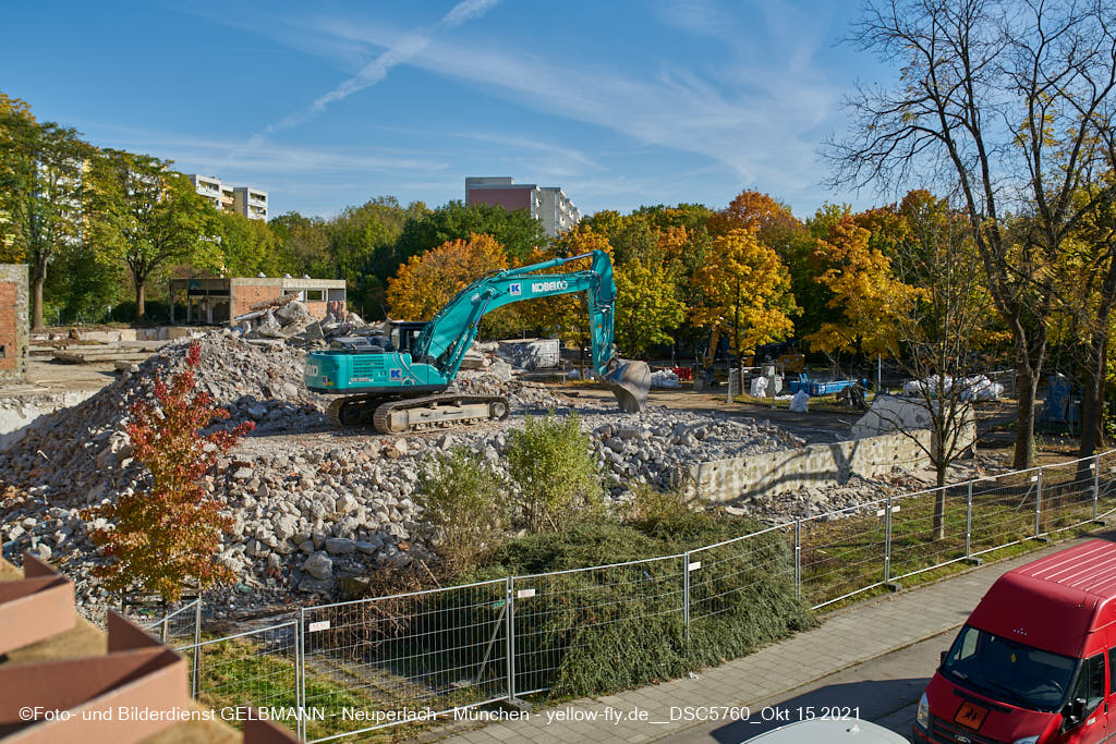 15.10.2021 - Abriss-Baustelle Quiddezentrum
