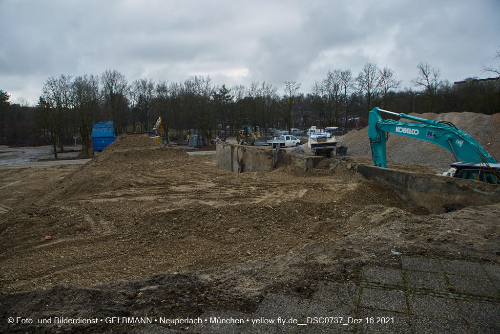 16.12.2021 - Abrissbaustelle Quiddezentrum